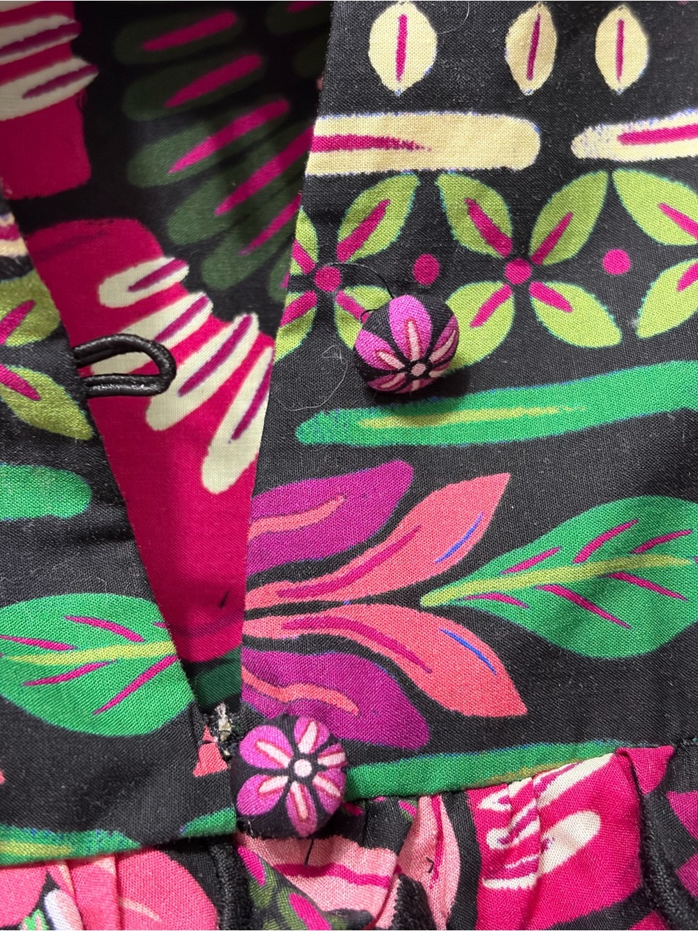FARM Rio Pink Green Floral Mini Dress - Picture 6 of 13